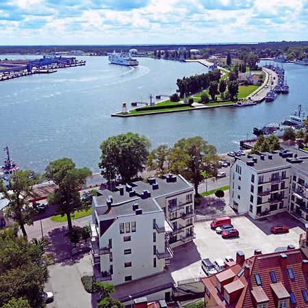 Sunset Apartments - Flotylla. Widok Na Port + Parking. 斯维诺乌伊希切 外观 照片