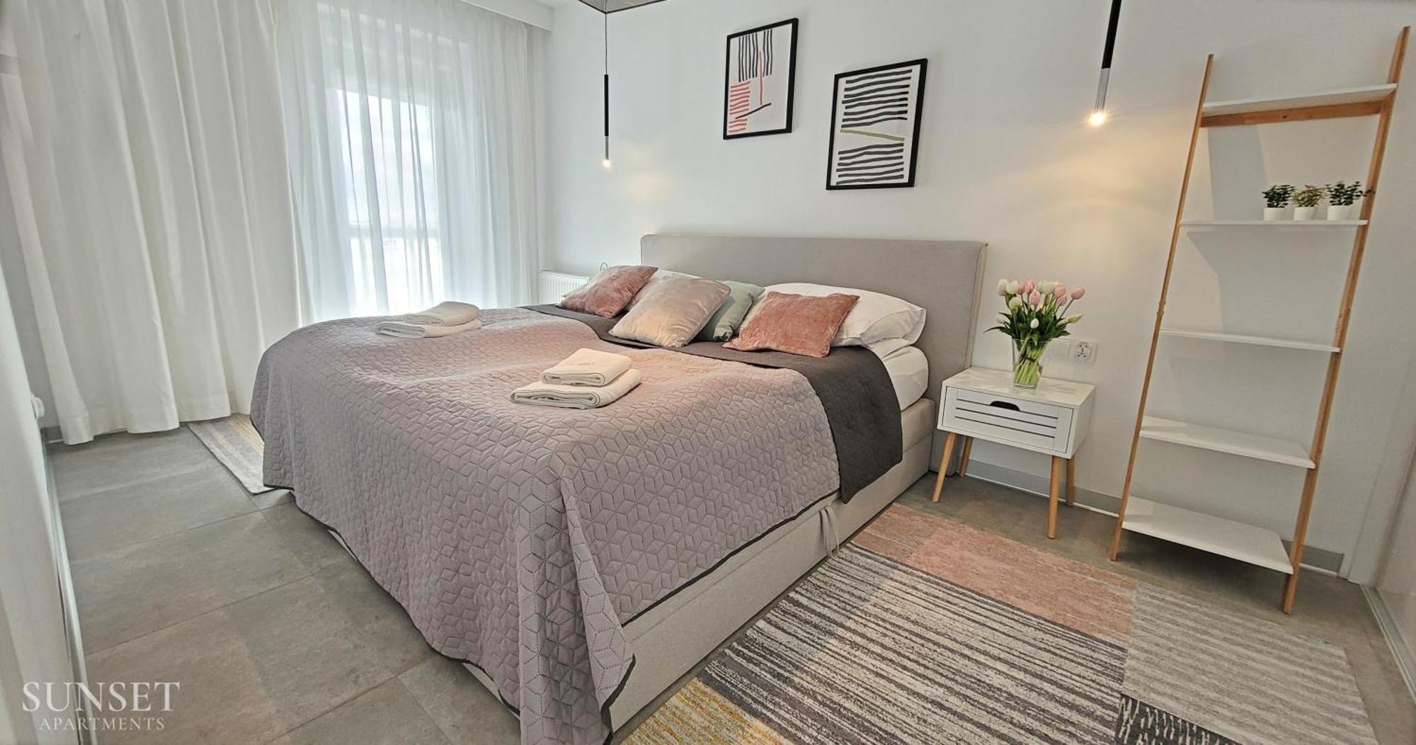 Sunset Apartments - Flotylla. Widok Na Port + Parking. 斯维诺乌伊希切 外观 照片